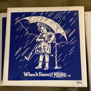 Vintage Morton Salt Coasters